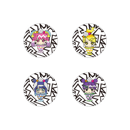【KAMITSUBAKI STUDIO×HELLO OSAKA】デフォルメパフェイラストフレークシールセット（おっちゃんパフェ入り）／KAMITSUBAKI STUDIO presents バーチャル謎解きミステリー「魔女謎解」with HELLO OSAKA OFFICIAL GOODS