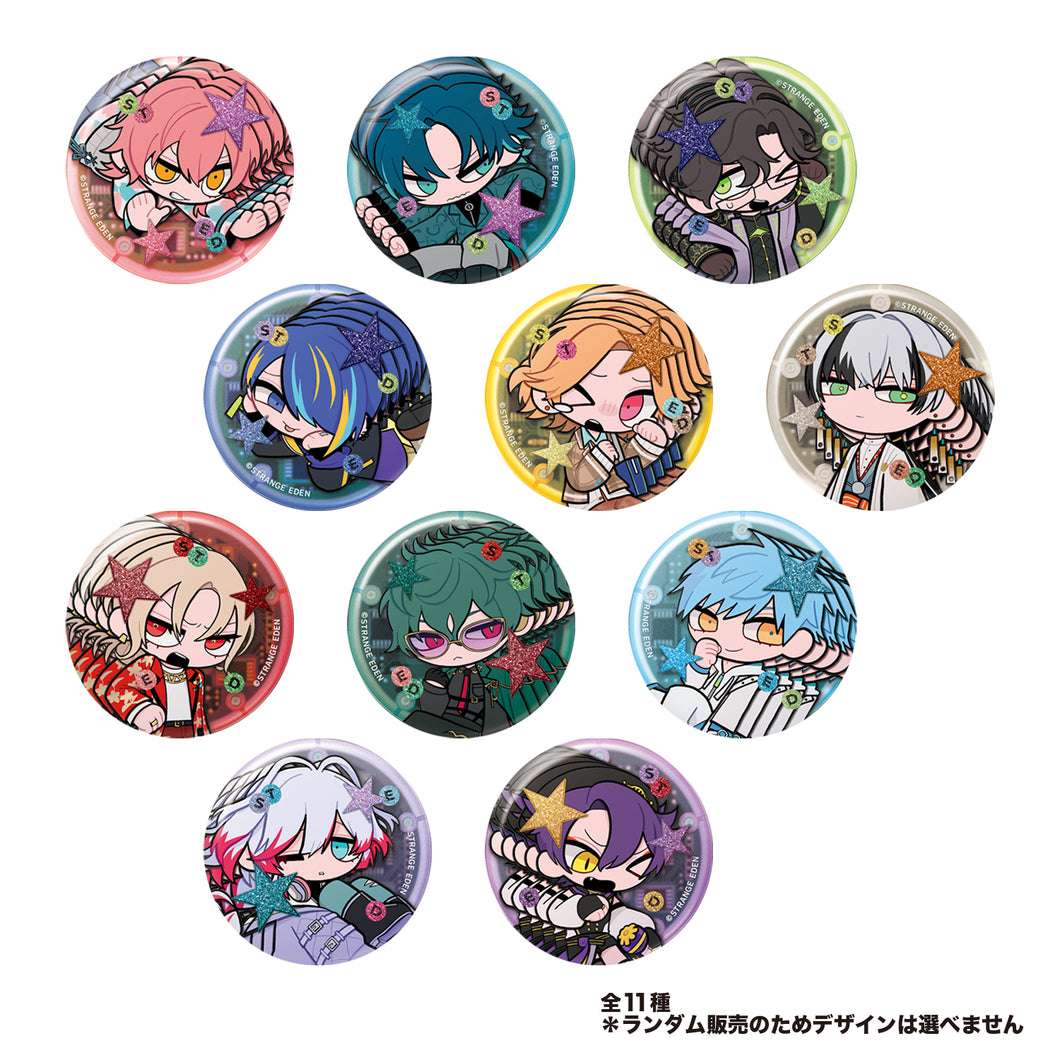 STRANGE EDEN】ランダムミニキャラホログラム缶バッジ JAM-PACKED ver