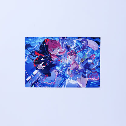 【KAMITSUBAKI STUDIO×HELLO OSAKA】「魔女謎解」KVアートパネル（ポストカード付き）／KAMITSUBAKI STUDIO presents バーチャル謎解きミステリー「魔女謎解」with HELLO OSAKA OFFICIAL GOODS