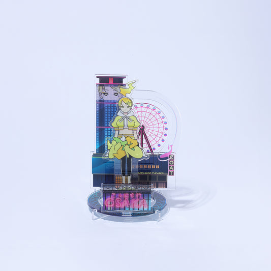 【KAMITSUBAKI STUDIO×HELLO OSAKA】立体アクリルスタンド 士山 亜良／KAMITSUBAKI STUDIO presents バーチャル謎解きミステリー「魔女謎解」with HELLO OSAKA OFFICIAL GOODS