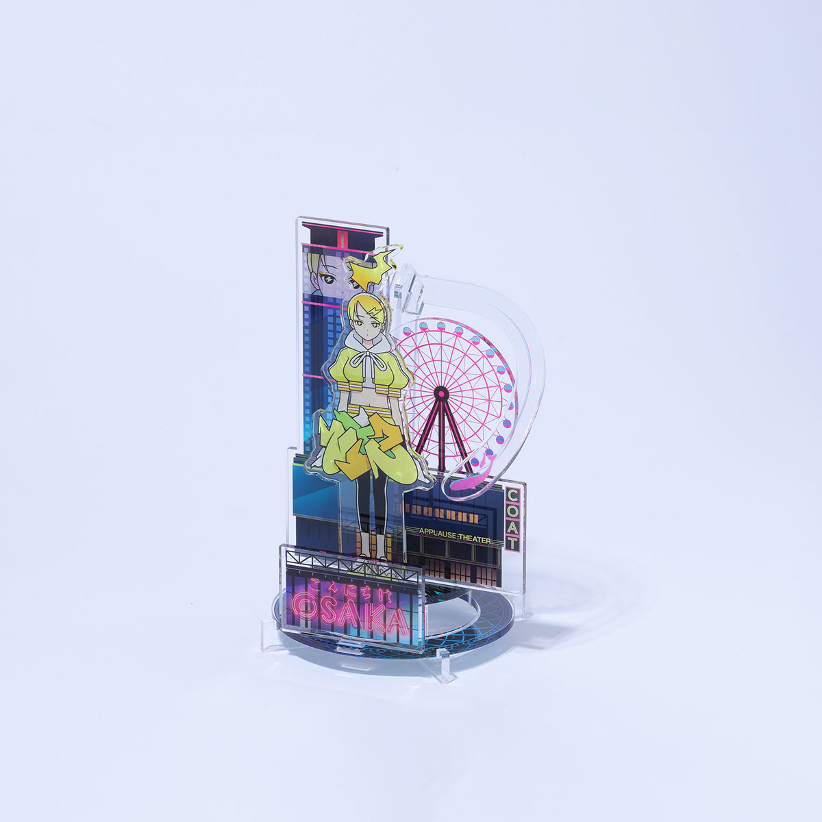 【KAMITSUBAKI STUDIO×HELLO OSAKA】立体アクリルスタンド 士山 亜良／KAMITSUBAKI STUDIO presents バーチャル謎解きミステリー「魔女謎解」with HELLO OSAKA OFFICIAL GOODS