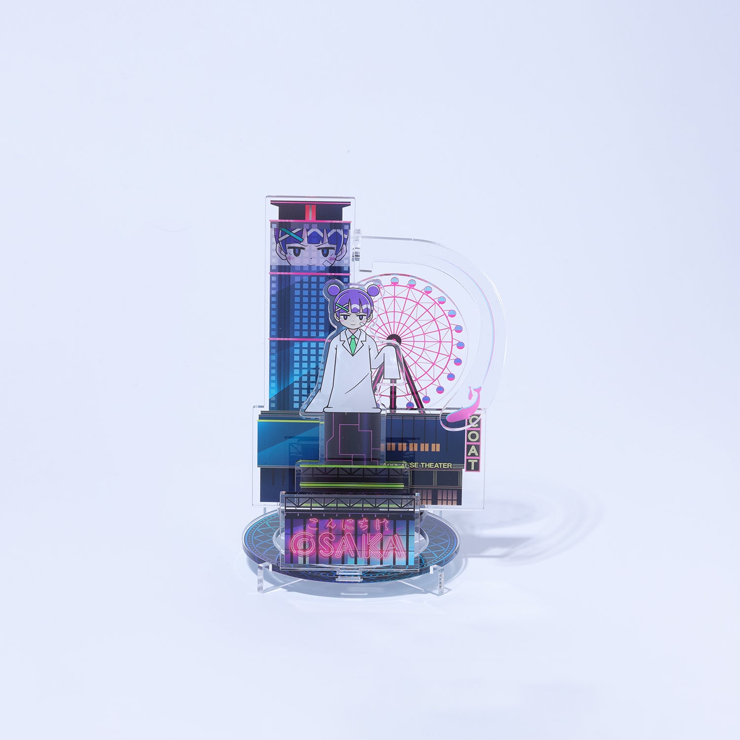 KAMITSUBAKI STUDIO×HELLO OSAKA】立体アクリルスタンド ピース