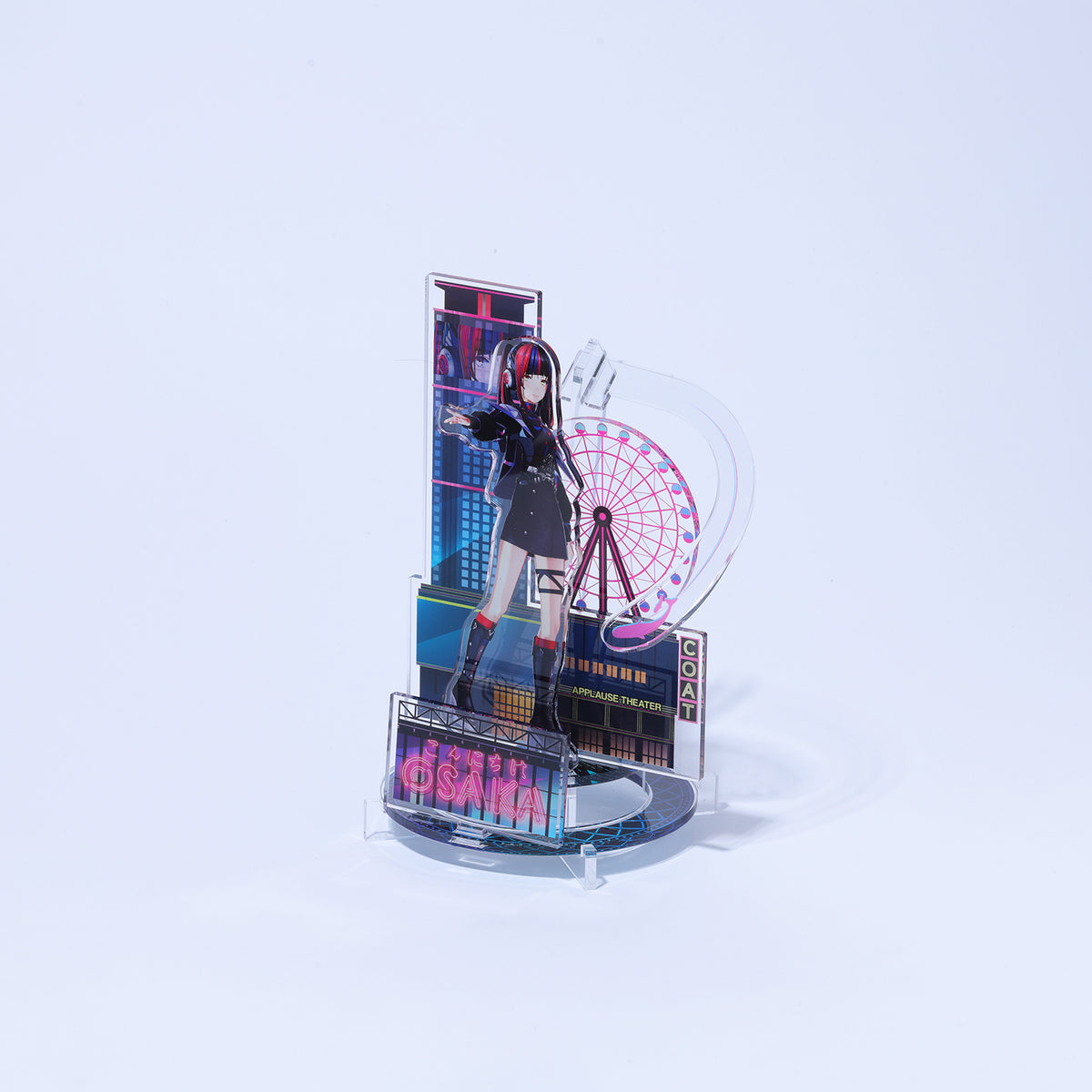 【KAMITSUBAKI STUDIO×HELLO OSAKA】立体アクリルスタンド 朝主 派流（春猿火）／KAMITSUBAKI STUDIO presents バーチャル謎解きミステリー「魔女謎解」with HELLO OSAKA OFFICIAL GOODS