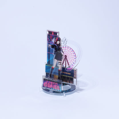 【KAMITSUBAKI STUDIO×HELLO OSAKA】立体アクリルスタンド 朝主 派流（春猿火）／KAMITSUBAKI STUDIO presents バーチャル謎解きミステリー「魔女謎解」with HELLO OSAKA OFFICIAL GOODS