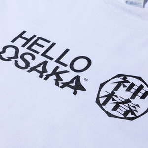 【KAMITSUBAKI STUDIO×HELLO OSAKA】Tシャツ／WHITE／KAMITSUBAKI STUDIO presents バーチャル謎解きミステリー「魔女謎解」with HELLO OSAKA OFFICIAL GOODS