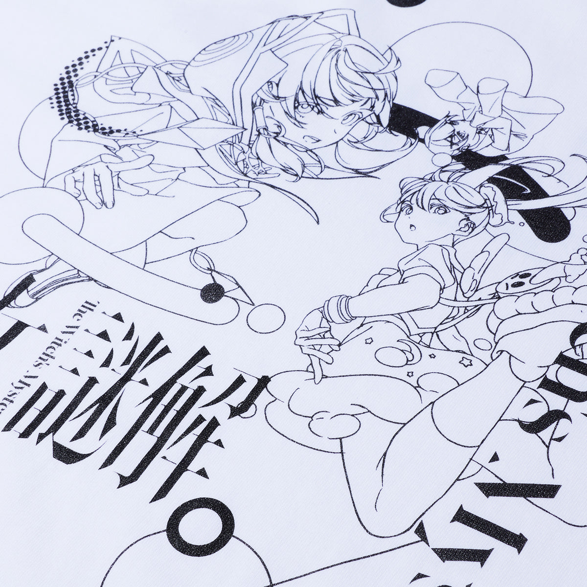 【KAMITSUBAKI STUDIO×HELLO OSAKA】Tシャツ／WHITE／KAMITSUBAKI STUDIO presents バーチャル謎解きミステリー「魔女謎解」with HELLO OSAKA OFFICIAL GOODS
