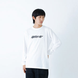 【EMA】BEEHIVE ロングスリーブTシャツ／WHITE／EMA OFFICIAL GOODS