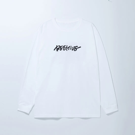 【EMA】BEEHIVE ロングスリーブTシャツ／WHITE／EMA OFFICIAL GOODS