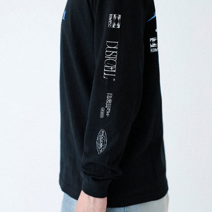 【DUSTCELL】「光」グラフィックロングスリーブTシャツ／BLACK／DUSTCELL TOUR 2024「光」