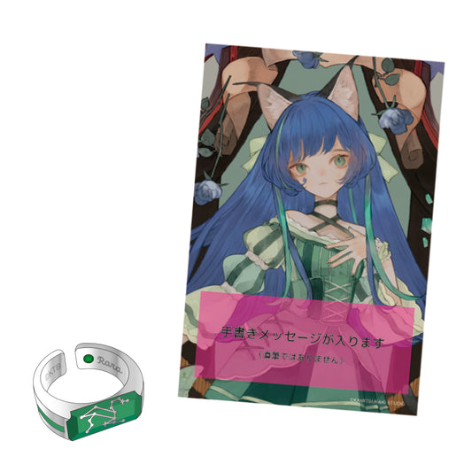 【VALIS】Memorial Ring RARA ver.（メッセージカード付）／7th ONE-MAN LIVE「彷徨フォーエバー」OFFICIAL MEMORIAL GOODS・Blu-ray ＆ 6th ONE-MAN LIVE「喝采カーテンコール」Blu-ray