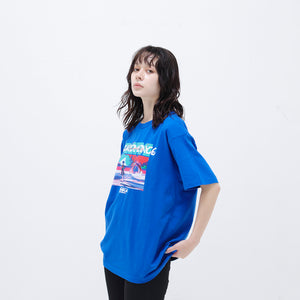 【理芽】NEUROMANCE2 キービジュアルTシャツ／BLUE／SINKA LIVE SERIES EP.Ⅳ 理芽