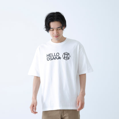 【KAMITSUBAKI STUDIO×HELLO OSAKA】Tシャツ／WHITE／KAMITSUBAKI STUDIO presents バーチャル謎解きミステリー「魔女謎解」with HELLO OSAKA OFFICIAL GOODS