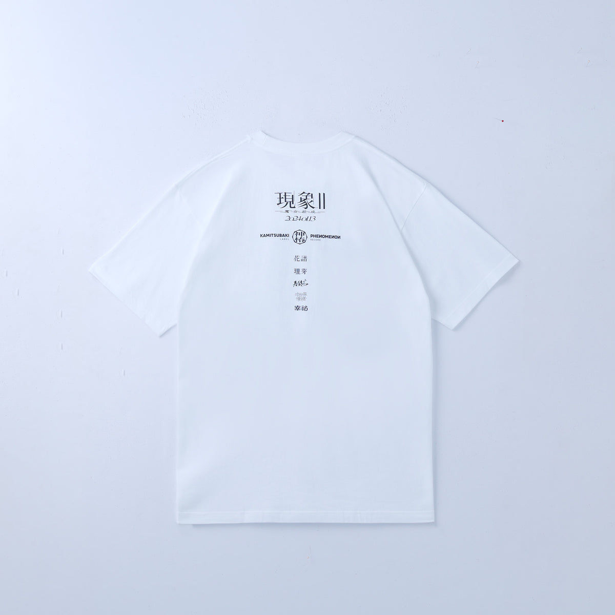 【V.W.P】「GENSHO」graphic T-shirt collaboration with GraphersRock／SINKA LIVE EP.Ⅴ V.W.P／2nd ONE-MAN LIVE「現象Ⅱ -魔女拡成-」グッズ第二弾