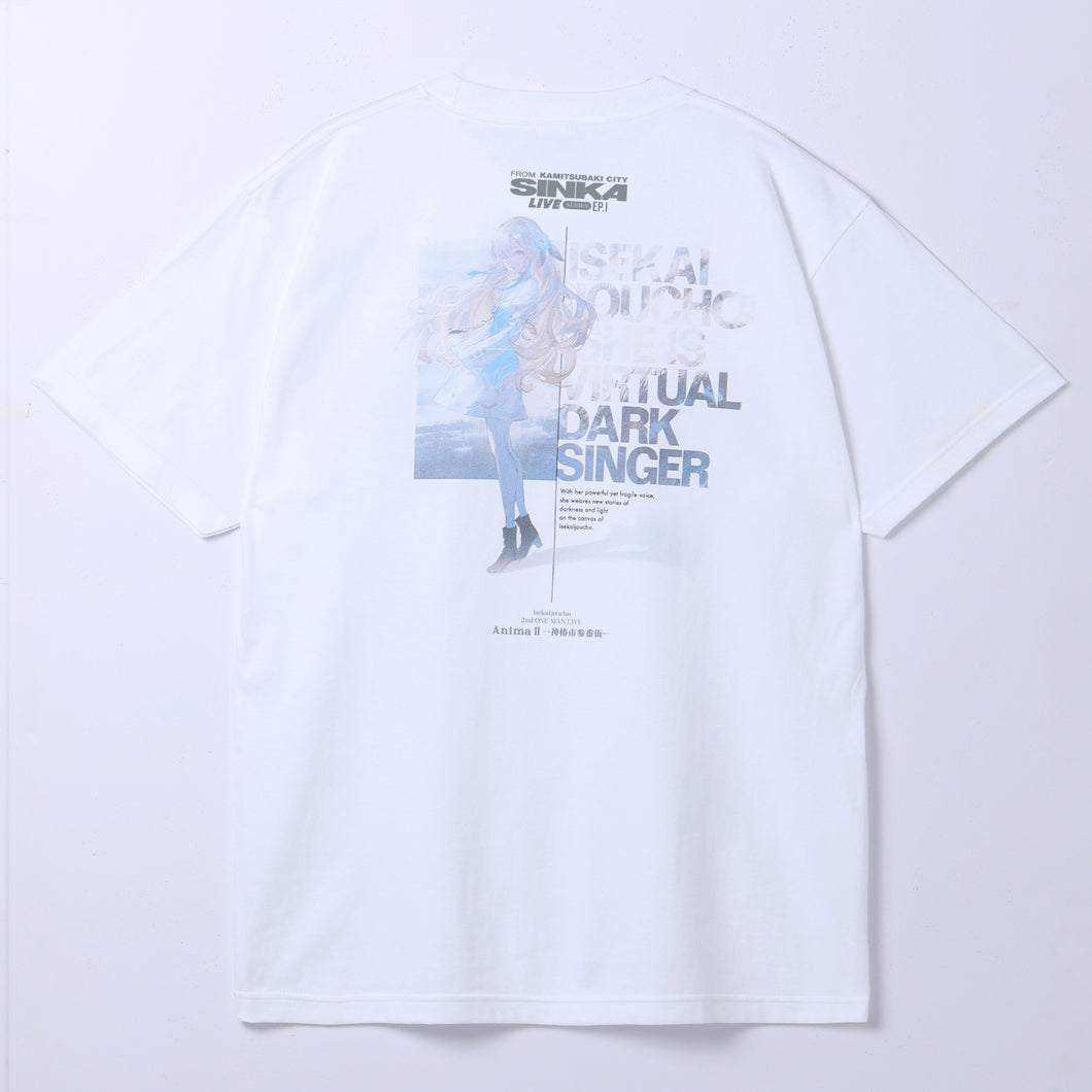 【ヰ世界情緒】Tシャツ／WHITE／SINKA LIVE SERIES EP.Ⅰ ヰ世界情緒