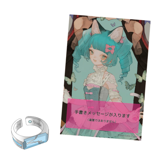 【VALIS】Memorial Ring VITTE ver.（メッセージカード付）／7th ONE-MAN LIVE「彷徨フォーエバー」OFFICIAL MEMORIAL GOODS・Blu-ray ＆ 6th ONE-MAN LIVE「喝采カーテンコール」Blu-ray