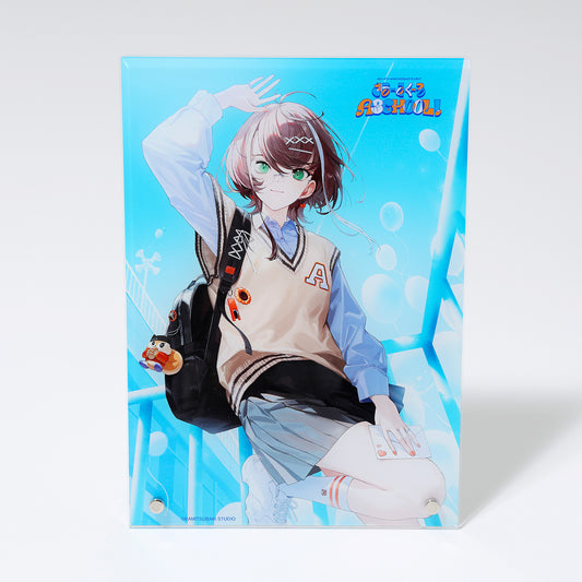 【明透】アクリルアートパネル ASCHOOL! ver.／2nd ONE-MAN LIVE「BIRTH」& 4周年記念イベント「さまーすくーる ASCHOOL!」official goods