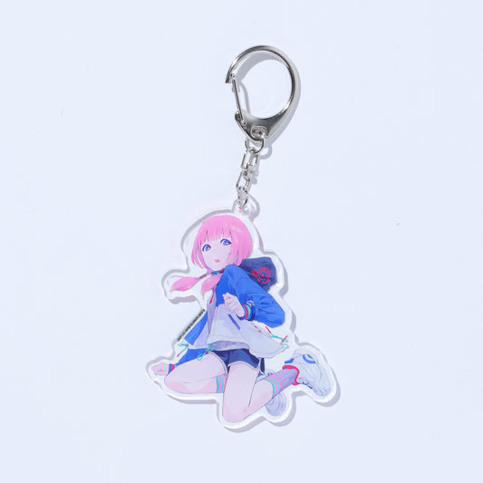 【花譜】キービジュアルキーホルダー りたお ver.／花譜 5th Anniversary & 理芽 4th Anniversary OFFICIAL GOODS