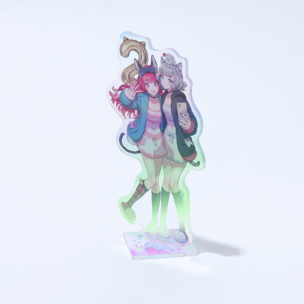 【VALIS】オーロラアクリルスタンド（CHINO & NEFFY）／VALIS 3rd ALBUM「再現ガールフレンド」& 3rd ONE-MAN LIVE「必然的レゾンデートル」Blu-ray & OFFICIAL GOODS
