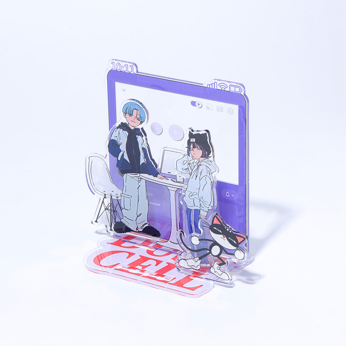 【DUSTCELL】DUSCELL×dustcatアクリルジオラマ／EXHIBITION「DUSTCELL apt. -apartment- 」OFFICIAL GOODS