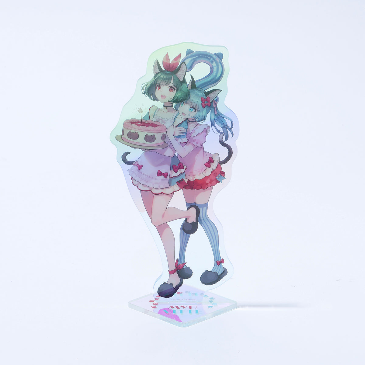 【VALIS】オーロラアクリルスタンド（MYU & VITTE）／VALIS 3rd ALBUM「再現ガールフレンド」& 3rd ONE-MAN LIVE「必然的レゾンデートル」Blu-ray & OFFICIAL GOODS