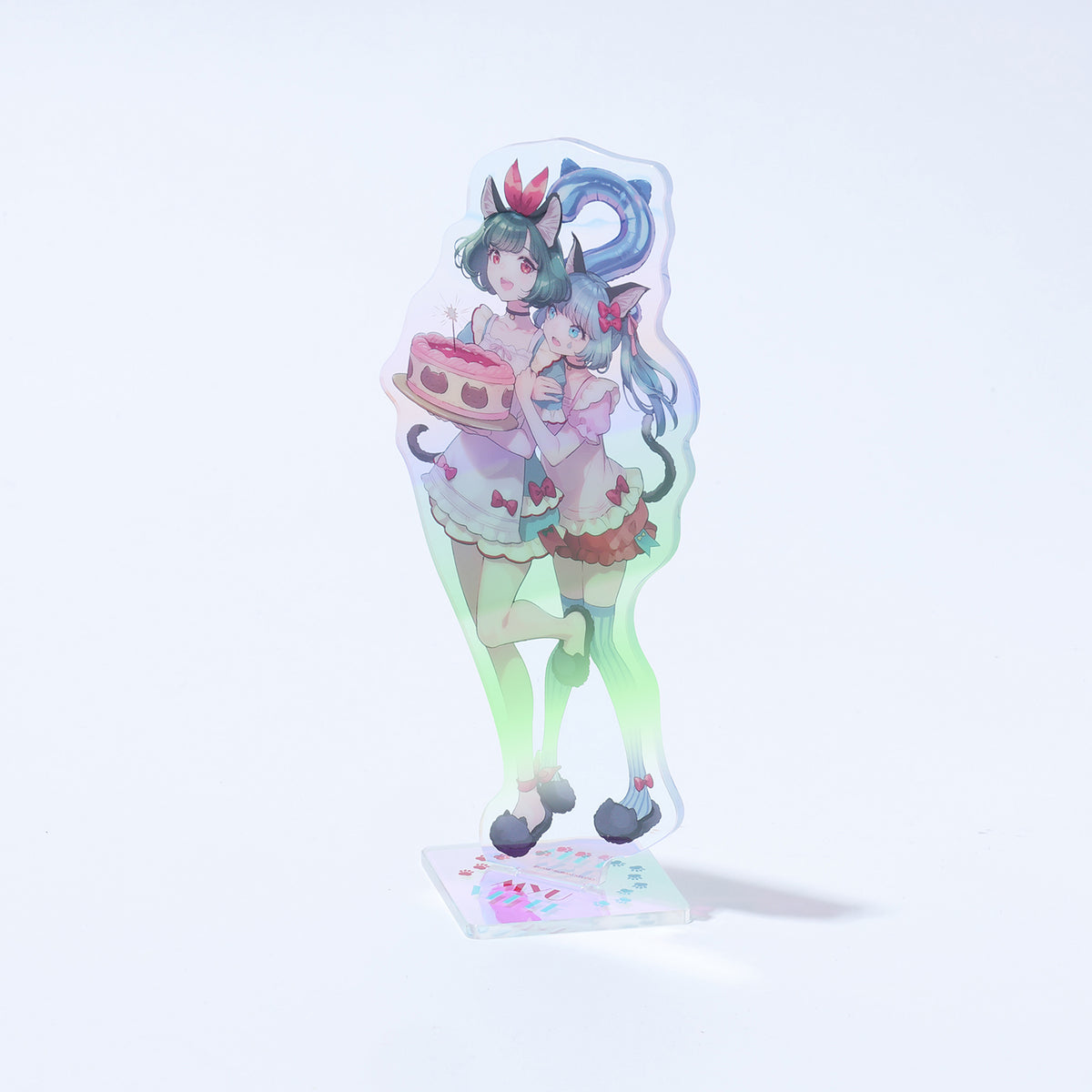 【VALIS】オーロラアクリルスタンド（MYU & VITTE）／VALIS 3rd ALBUM「再現ガールフレンド」& 3rd ONE-MAN LIVE「必然的レゾンデートル」Blu-ray & OFFICIAL GOODS
