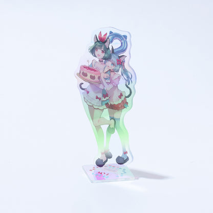【VALIS】オーロラアクリルスタンド（MYU & VITTE）／VALIS 3rd ALBUM「再現ガールフレンド」& 3rd ONE-MAN LIVE「必然的レゾンデートル」Blu-ray & OFFICIAL GOODS