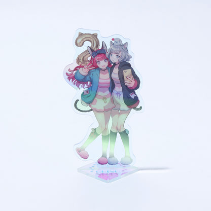 【VALIS】オーロラアクリルスタンド（CHINO & NEFFY）／VALIS 3rd ALBUM「再現ガールフレンド」& 3rd ONE-MAN LIVE「必然的レゾンデートル」Blu-ray & OFFICIAL GOODS