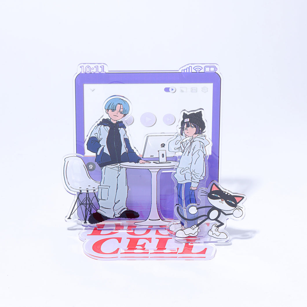 【DUSTCELL】DUSCELL×dustcatアクリルジオラマ／EXHIBITION「DUSTCELL apt. -apartment- 」OFFICIAL GOODS