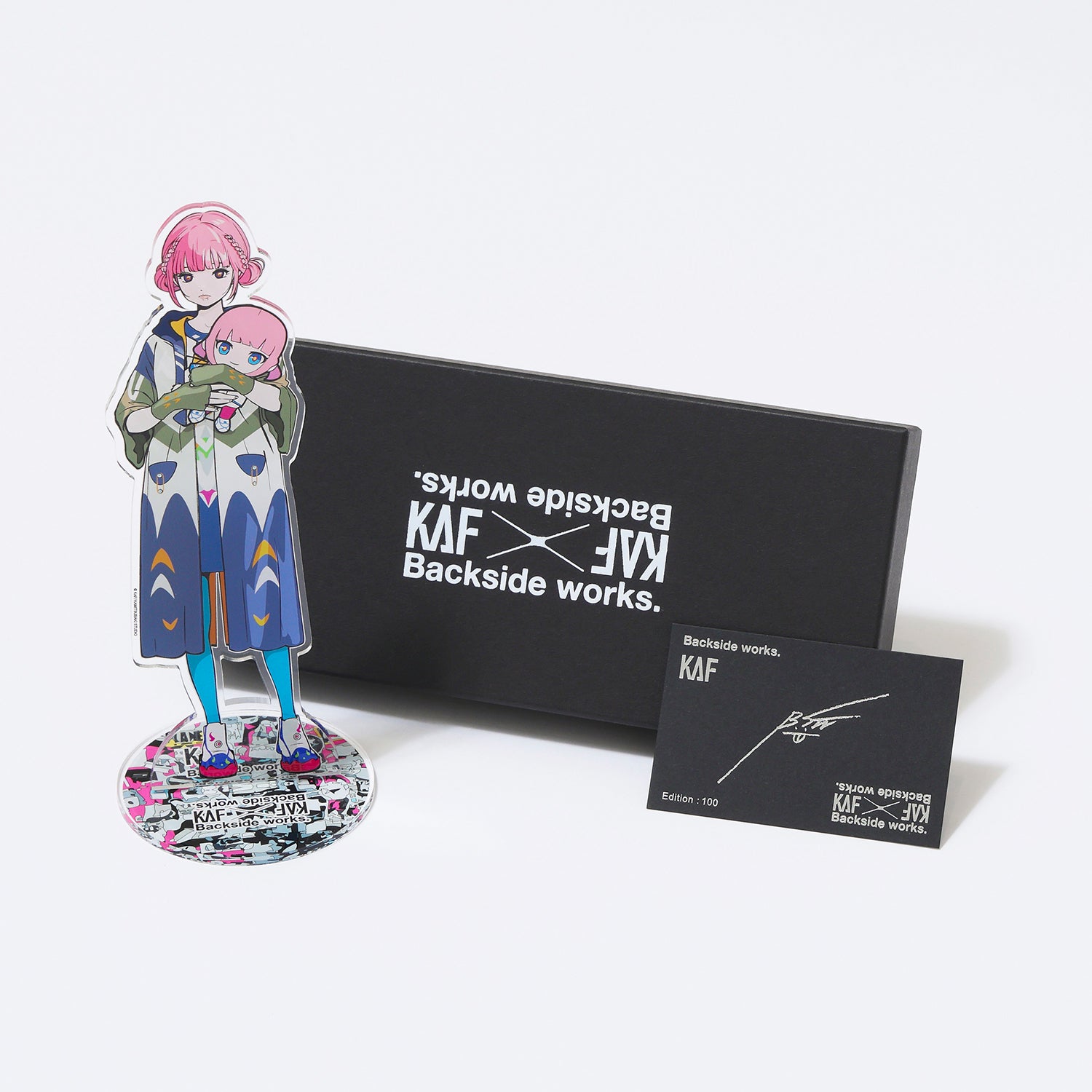 花譜】Backside works.×KAF イラストアクリルスタンド C ＊お一人様