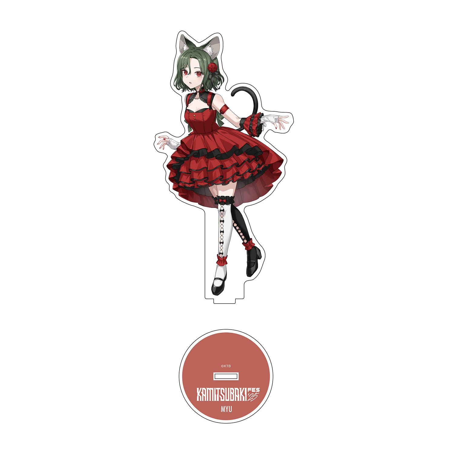 VALIS】アクリルスタンド MYU／KAMITSUBAKI FES '25 OUR ONE-DAY WAR