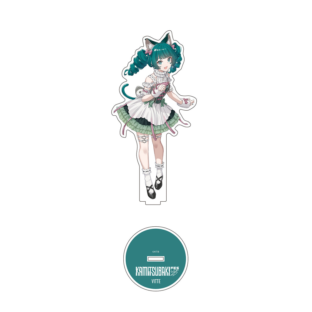 【VALIS】アクリルスタンド VITTE／KAMITSUBAKI FES ’25 OUR ONE-DAY WAR
