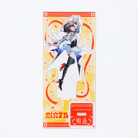 【明透】フレーム付きアクリルスタンド -New Visual-／2nd ONE-MAN LIVE「BIRTH」& 4周年記念イベント「さまーすくーる ASCHOOL!」official goods