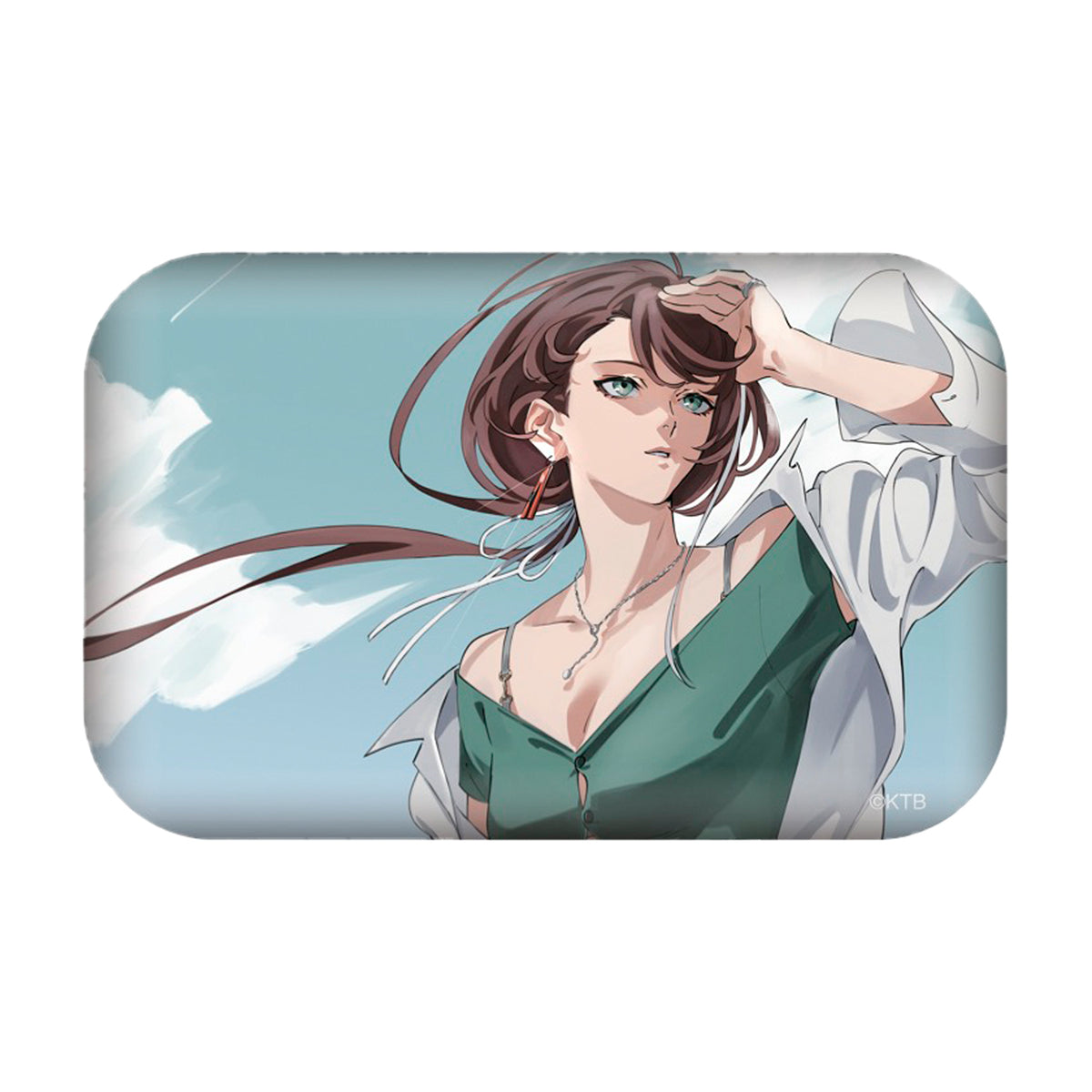 【Albemuth】スクエアランダム缶バッジ／KAMITSUBAKI STUDIO 2023 Special Summer goods
