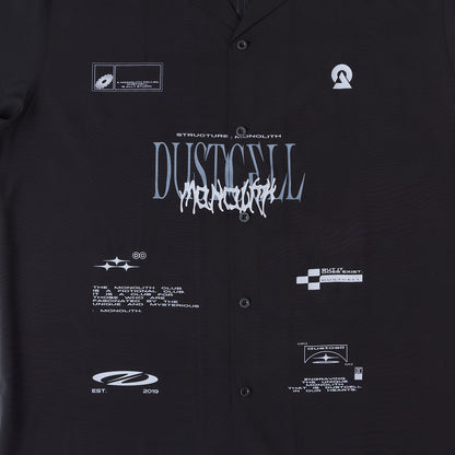 【DUSTCELL】開襟アロハシャツ／「ONE」at 日本武道館 Blu-ray 発売記念 POP UP「MONOLITH」