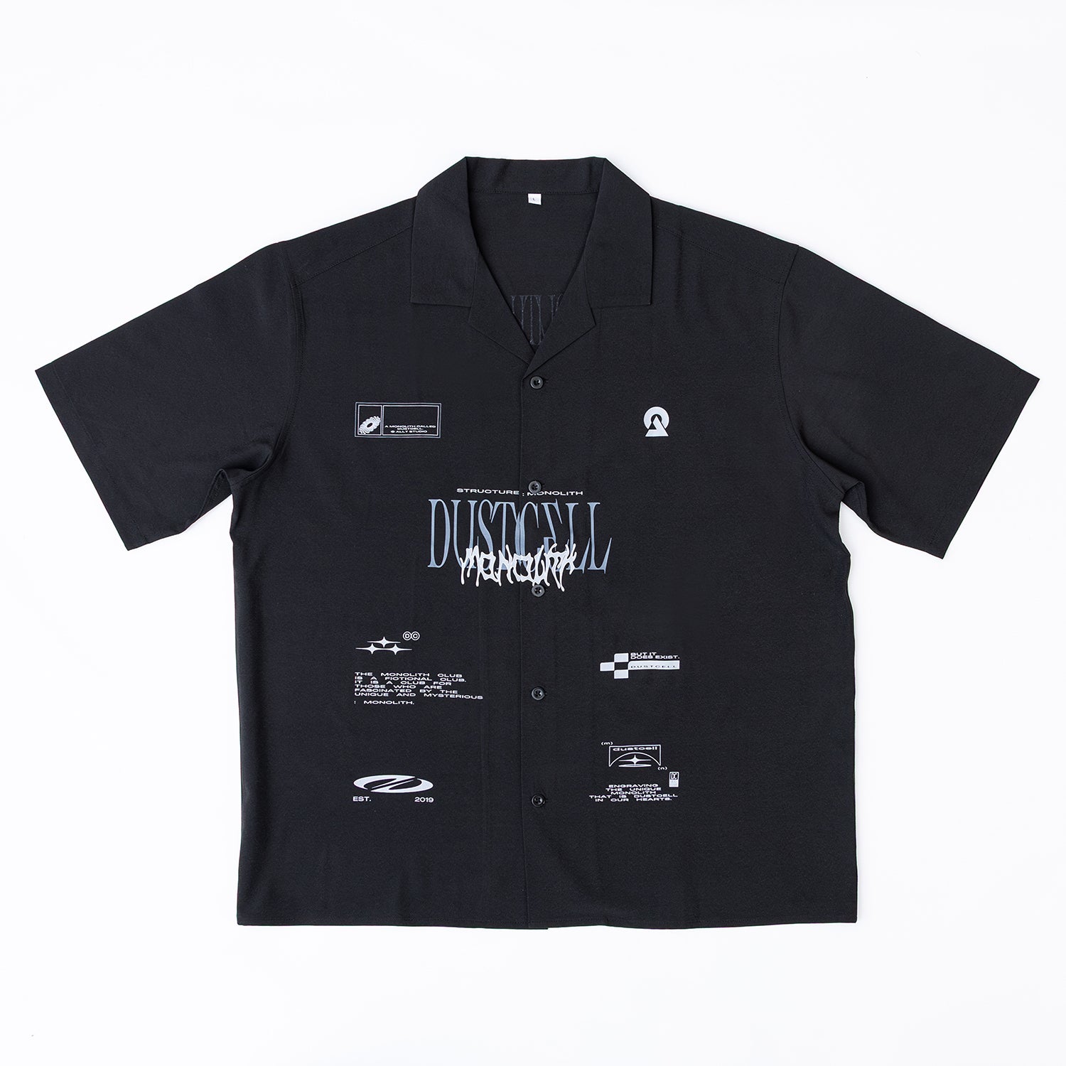 DUSTCELL オリジナルカラビナ　オリジナルピンバッジ　セット DUSTCELL オリジナルカラビナ オリジナルピンバッジ セット