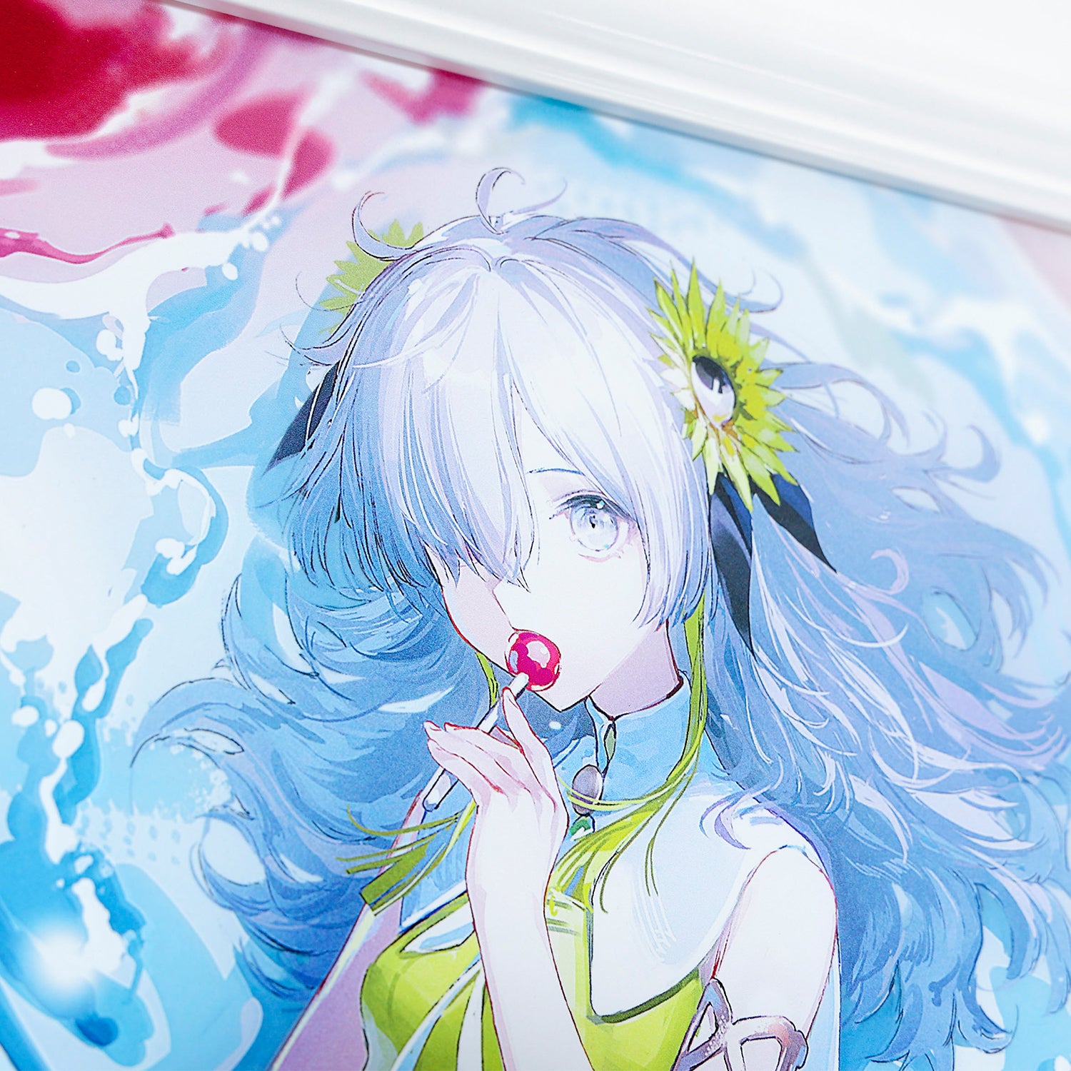 ヰ世界情緒 ミラーコートアクリル額装アート キャンディライブ3 ヰ世界情緒】ミラーコートアクリル額装アート／STREAMING COVER LIVE