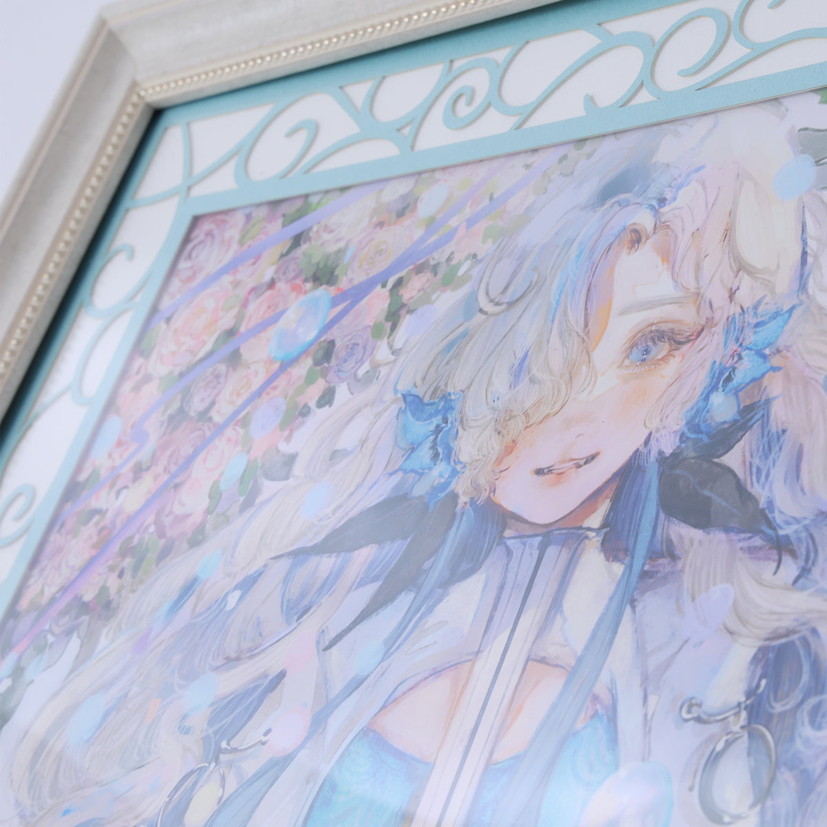 【ヰ世界情緒】デザインフレームアート（シリアルナンバー入り）／2nd Album「色彩」& 4th Anniversary & ヰ世界電子通信部 OFFICIAL GOODS