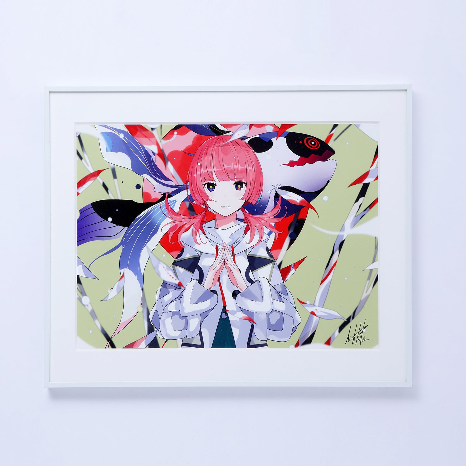 花譜】「雷鳥」イラストジクレーアート Edition.30／花譜展4