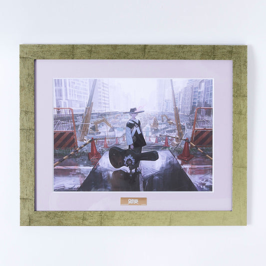 【跳亜】直筆サイン入り額装アート（シリアルナンバー付き）／MEMORIAL GOODS