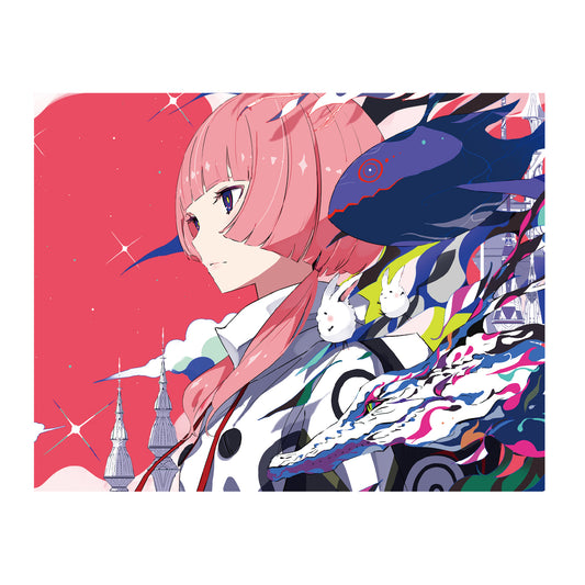 【花譜】「寓話β」イラストアートパネル／花譜ノ新春桜祭 -かふあるところに、はるあり。ほっこり花日和-