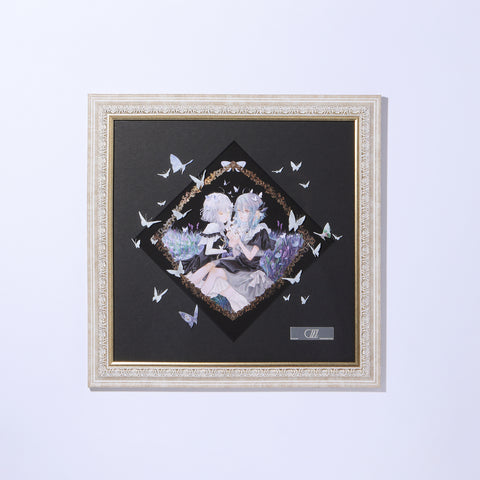 【CIEL】アンティーク風額装アート／1st VIRTUAL LIVE「空想劇 -神椿市伍番街-」＆1st ALBUM「空想劇」OFFICIAL GOODS