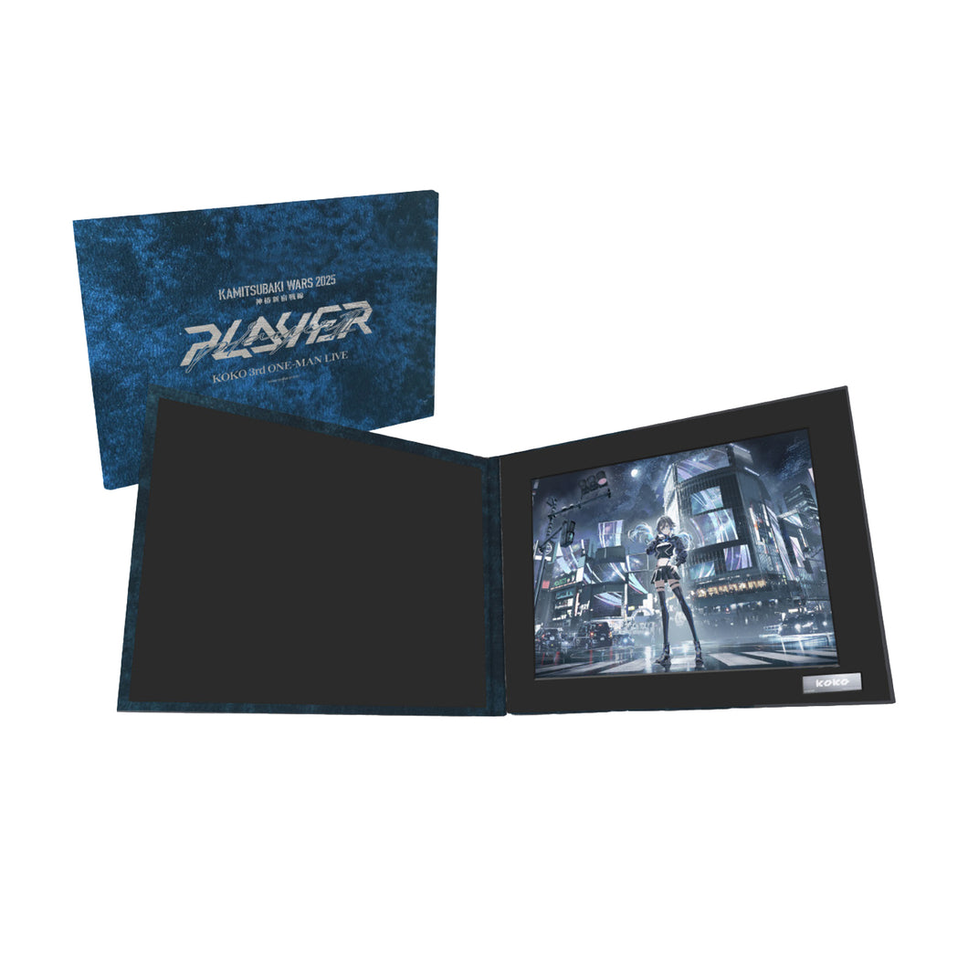 【幸祜】アートフォリオ（シリアルナンバー入り）／2nd Album「prayer2」& 3rd ONE-MAN LIVE「PLAYER Ⅲ」OFFICIAL GOODS