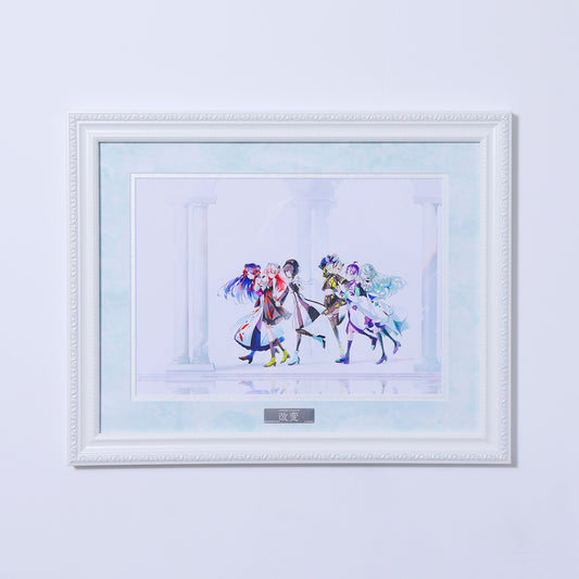 【少女革命計画】額装アート／1st LIVE／第一幕「改変」OFFICIAL GOODS 第二弾 & 1st Album「改変」&「少女革命計画」ショートアニメBlu-ray