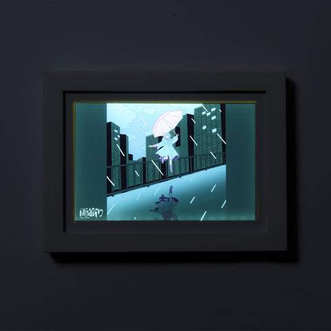 雨宿り傘をなくしてアートフォリオ未開封品水野あつSooda 雨宿り傘を