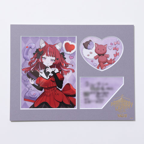 【IBA】メッセージ入りフレームアート NEFFY ver.（バレンタインキャンペーン2025）