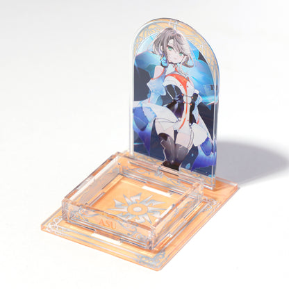 【神椿TCG】ユーティリティケースアクスタ 明透／KAMITSUBAKI CARD GAME ブースターパック第4弾 ＆ OFFICIAL GOODS