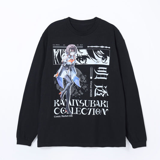 【明透】ロングスリーブTシャツ 明透／コミックマーケット105出展記念グッズ
