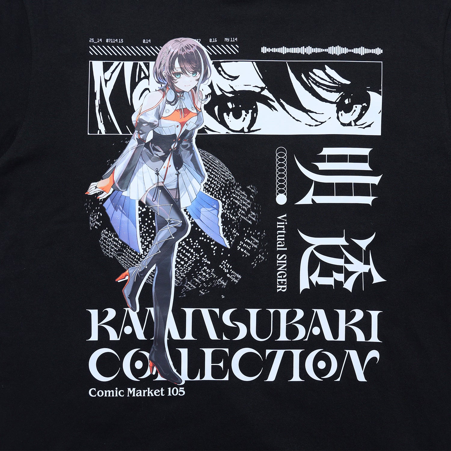 明透】ロングスリーブTシャツ 明透／コミックマーケット105出展記念