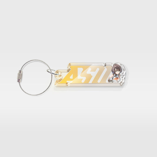 【明透】アクリルネームキーホルダー 明透／コミックマーケット105出展記念グッズ