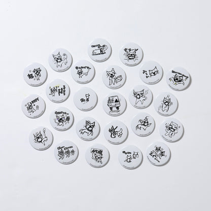 【幸祜】ランダム缶バッジ全48種（幸祜＋ネ祜LINEスタンプ）／3rd ONE-MAN LIVE「PLAYER Ⅲ」OFFICIAL GOODS 第二弾